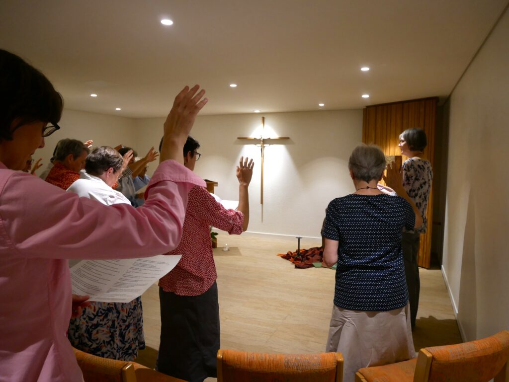 Celebrazione dell'insediamento di sr Kate 1