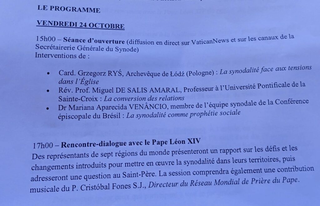 Il giubileo delle equipe sinodali a Roma 1